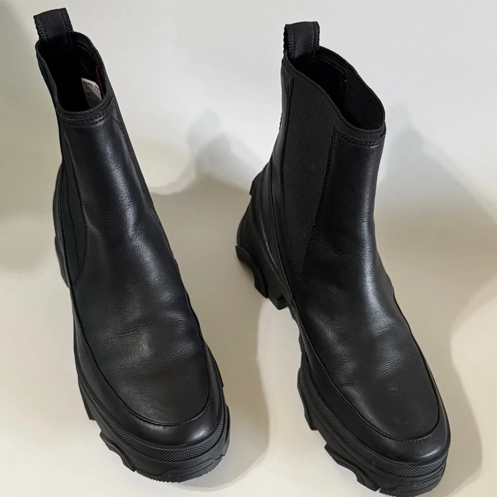 Sorel Brex Chelsea Ankle Boots women’s 11 Waterproof Black - Picture 5 of 10